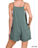 Adjustable Tie straps Romper