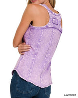 Washed French Terry Tank