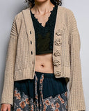 Chenille Cardigan - *3//COLORS*
