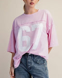 “67” Graphic Boxy Top