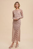 Long Sleeve Lace Dress