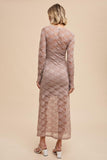 Long Sleeve Lace Dress
