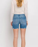 Mid Length  Denim Shorts