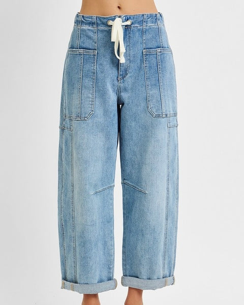Cargo Barrel Jeans - *2//COLORS*
