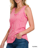 Washed French Terry Tank