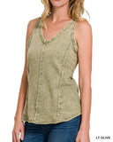Washed French Terry Tank