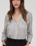 Stripe Lightweight Button Down