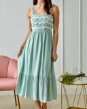 Ric Rac Detail Midi Dress - *2//COLORS*