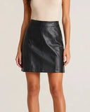 Leather Mini Skirt