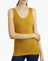 Ribbed Seamless Reversible Tank *BEST SELLER*