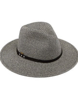 C.C. Straw Panama Hat **5//COLORS**