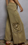 Stud Detail Cargo Pant *2//Colors*