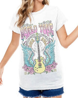 World Tour Burnout T-Shirt - White