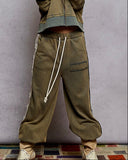 Star Detail Jogger Pant - Moss