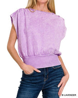 Washed Dolman Top *6//COLORS*