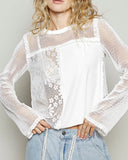 Patchwork Crochet & Lace Top - *2//COLORS*