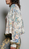Floral Chenille Cardigan