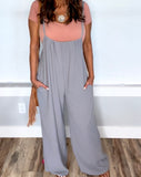 Woven Adjustable Jumpsuit *2//COLORS*