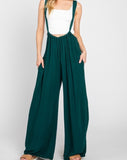 Dark Green Adjustable Jumpsuit