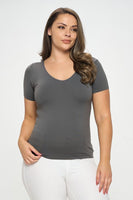 Seamless Tee - REG & CURVY *9//COLORS*