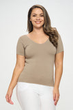 Seamless Tee - REG & CURVY *9//COLORS*
