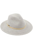 C.C. Straw Panama Hat **5//COLORS**