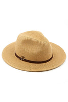 C.C. Straw Panama Hat **5//COLORS**