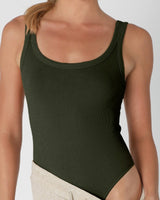 Seamless Ribbed Bodysuit