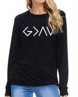 God Is Greater Than Sweatshirt - *2//COLORS*