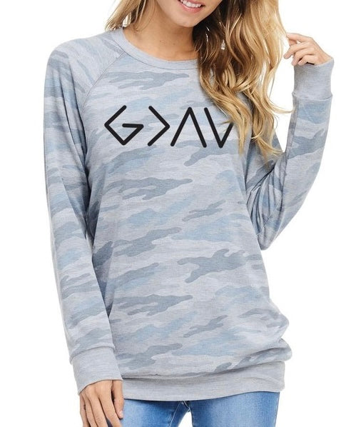 God Is Greater Than Sweatshirt - *2//COLORS*