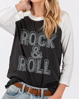 Rock & Roll Raglan Tee