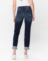 Judy Blue Patch Boyfriend Jean