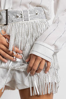 Embellished Fringe Shorts - *2//COLORS*