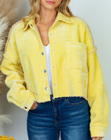 Corduroy & Sherpa Jacket - *2//COLORS*