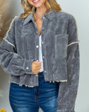 Corduroy & Sherpa Jacket - *2//COLORS*
