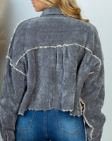 Corduroy & Sherpa Jacket - *2//COLORS*