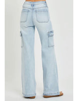 Light Wash Cargo Jean