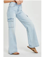 Light Wash Cargo Jean