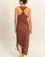 Side Drawstring Dress - *2//COLORS*