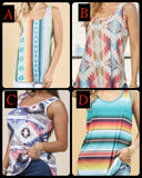 Print Tank Top *4//Styles*