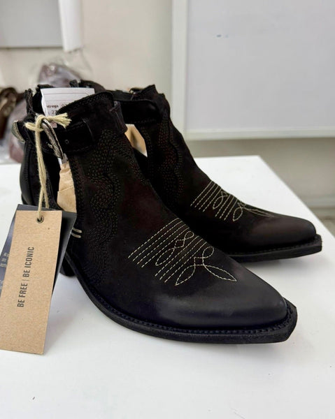 Black Cutout Bootie *BEST SELLER*