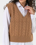 Cable Sweater Vest  *3//COLORS*