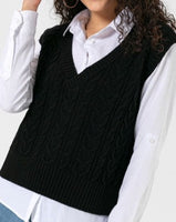 Cable Sweater Vest  *3//COLORS*