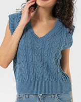 Cable Sweater Vest  *3//COLORS*