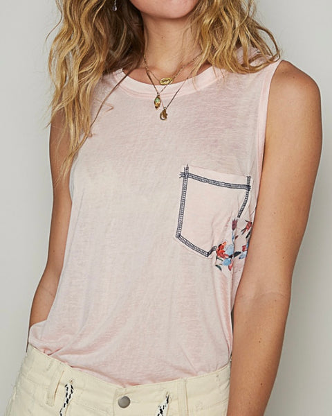 Sleeveless Slub Tank - 3 Colors