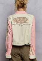 Denim & Lace Jacket - 2 Colors