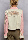 Denim & Lace Jacket - 2 Colors