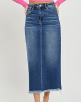 Midi Denim Skirt