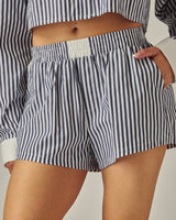 Pinstripe Boxer Shorts - 2 Colors