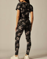 Camo T-Shirt & Legging Set